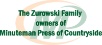 The Zurowski Family, Owners of Minuteman Press of Countryside